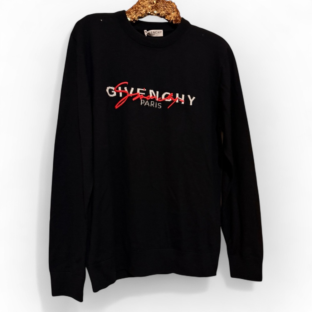 Givenchy- Authentic Black Sweater for Men